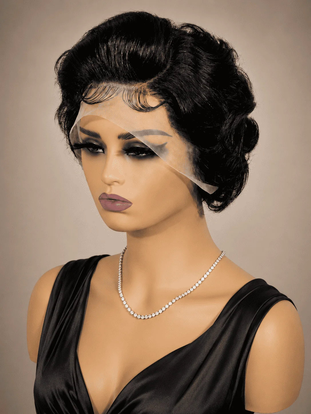 Curly Short Wave Pixie Wig for Women – Bold Without the Commitment, Ear-to-Ear Lace Front, Glueless – 100% Human Hair, Beginner Friendly, 4 Inch