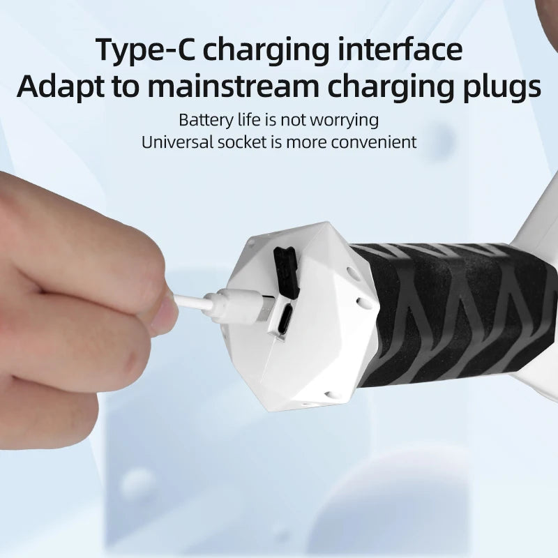Vibration Fascia Roller, USB-C Deep Tissue Muscle Massager