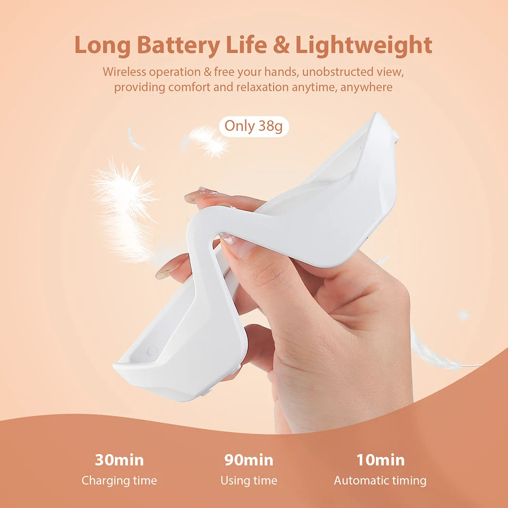 3D Eye Massager — Vibration Relief for Eye Fatigue & Dark Circles