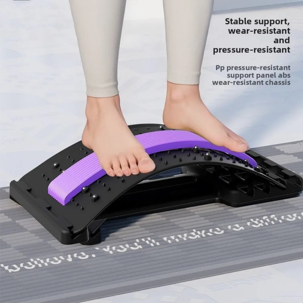 Lumbar Back Stretcher — Spine Decompression & Posture Corrector for Lower Back Pain Relief