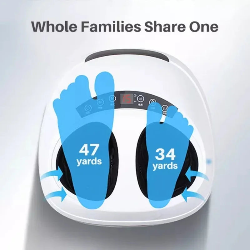 ANBADUBA 3D Shiatsu Foot Massager — Air Pressure, Infrared Heat & Deep Kneading for Full Foot Relief