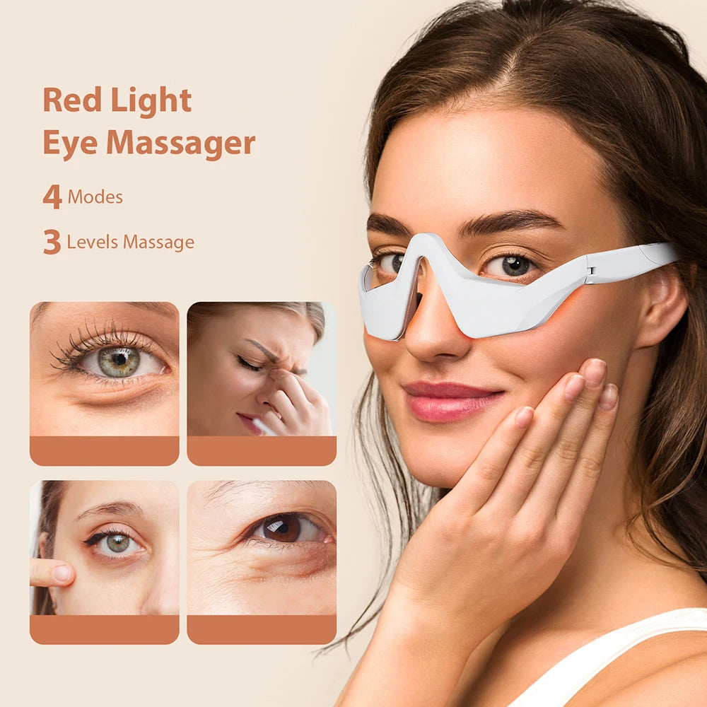 3D Eye Massager — Vibration Relief for Eye Fatigue & Dark Circles