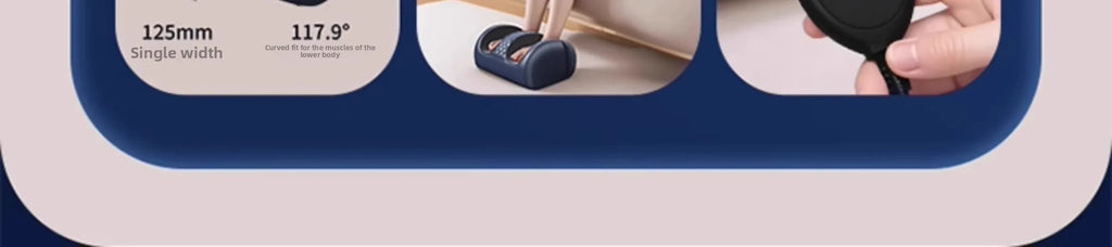 Shiatsu Foot Massager with Heat — 4-Roller Electric Kneading Machine for Deep Foot Relief