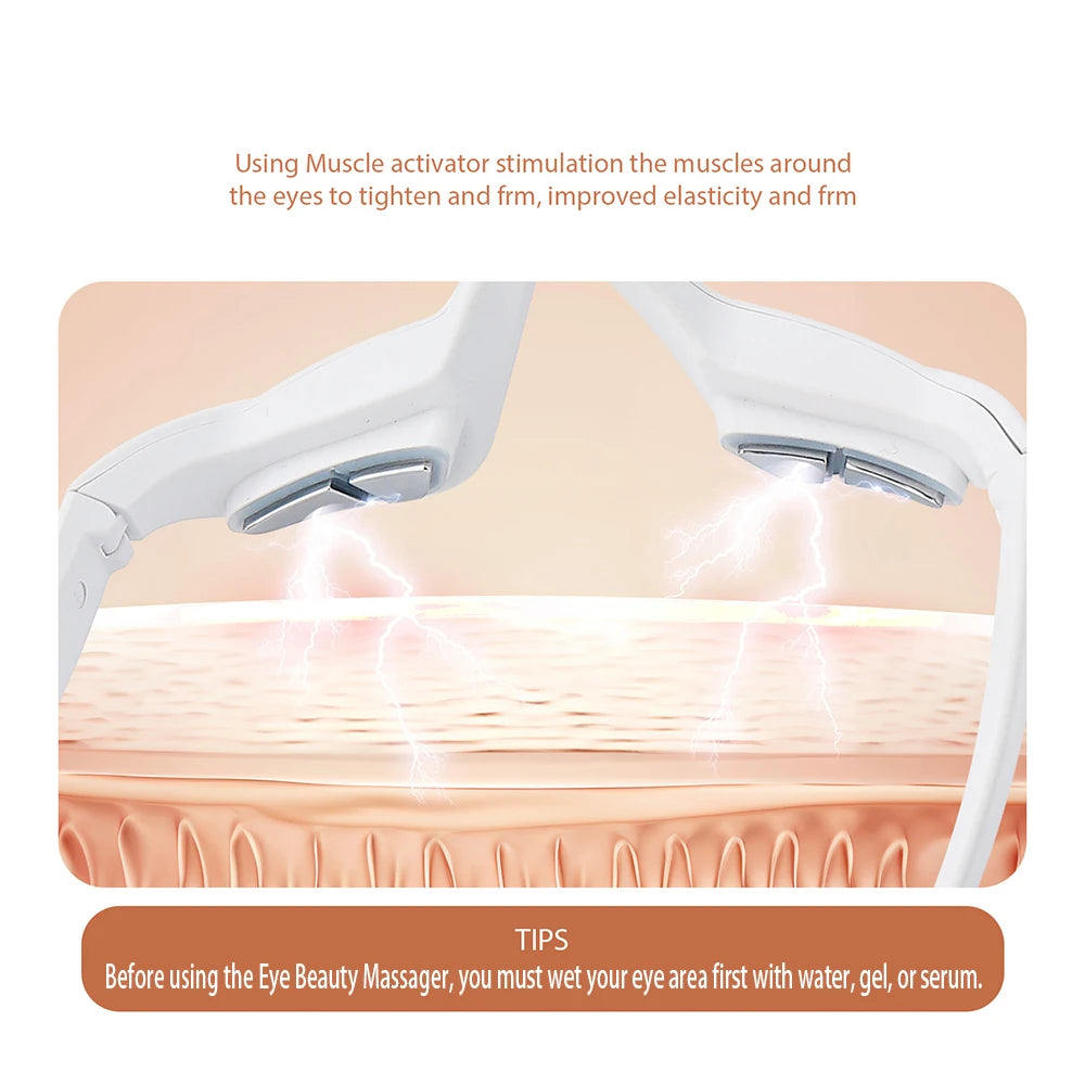 3D Eye Massager — Vibration Relief for Eye Fatigue & Dark Circles