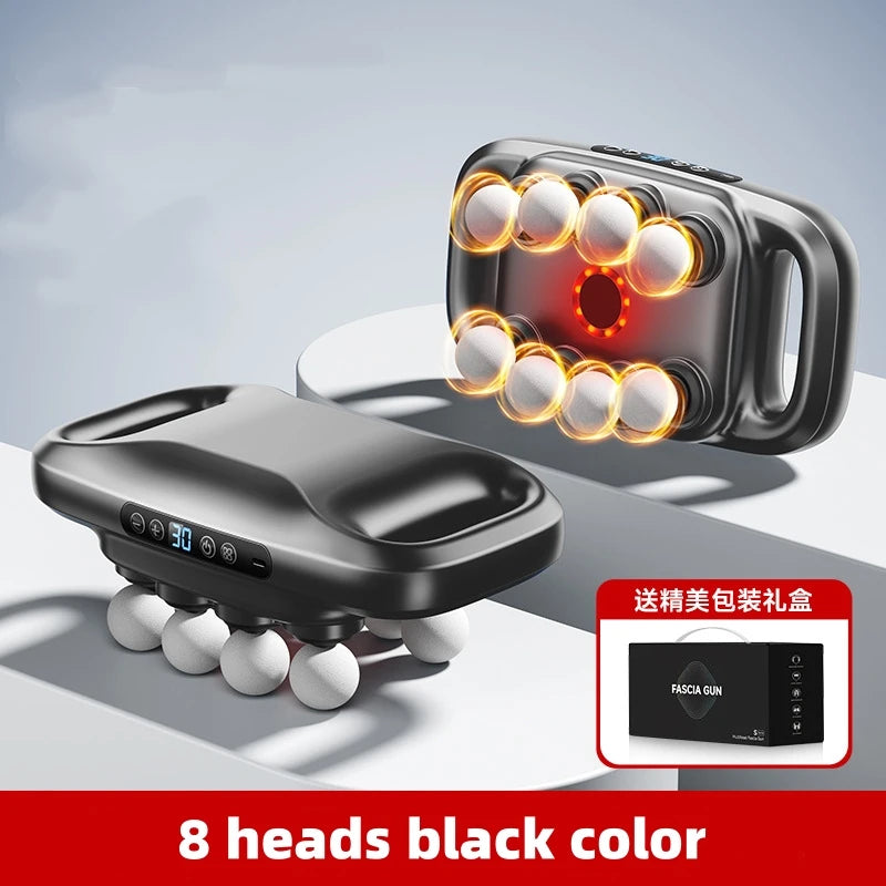 Deep Tissue Percussion Massage Gun Set — 30 Intensities for Back, Shoulders & Legs