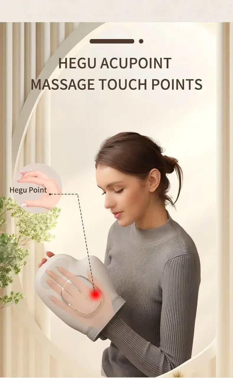 VIMYSHOW Hand Massager with Airbag Compression & Heat Therapy