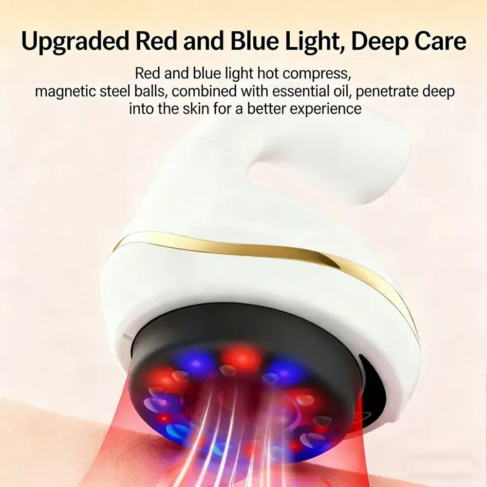 Electric Cupping & Scraping Massager – Heated Suction Anti-Cellulite Body Massager