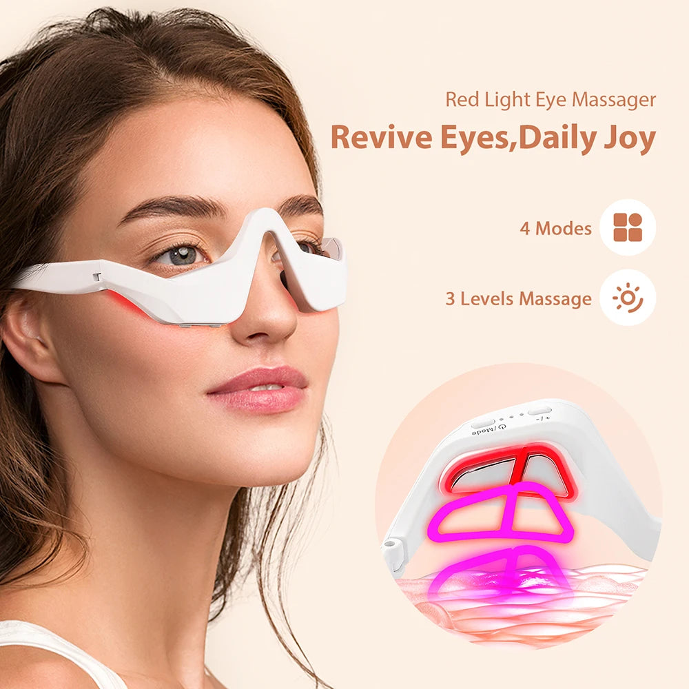 3D Eye Massager — Vibration Relief for Eye Fatigue & Dark Circles
