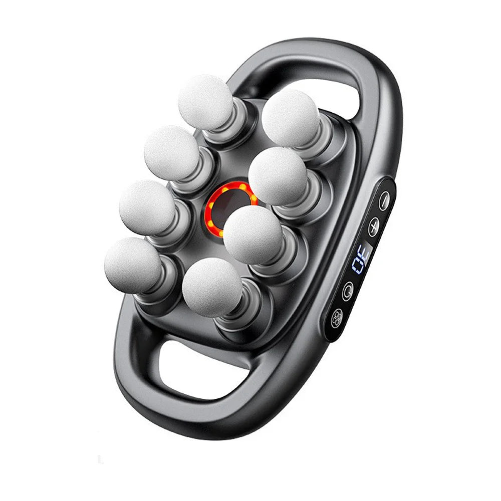 Deep Tissue Percussion Massage Gun – 8-Head Full Body Relief