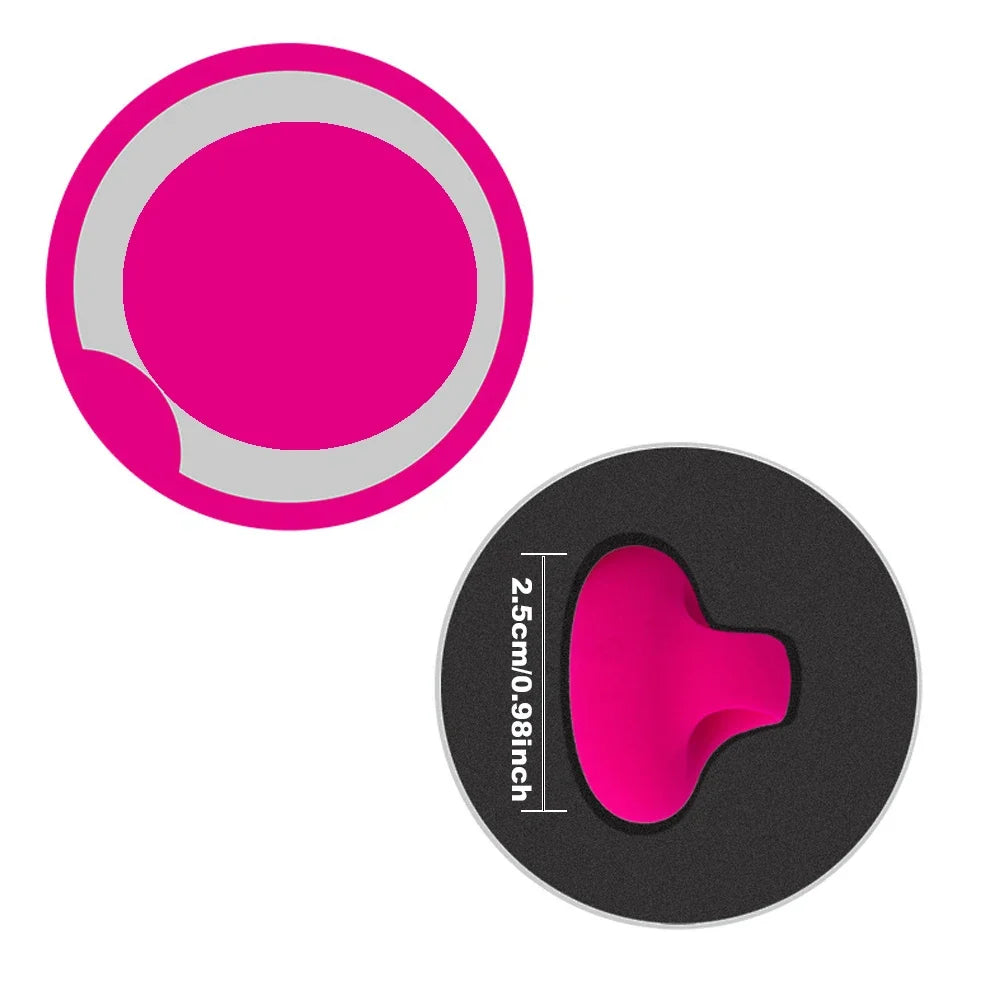Pocket Mini Ring Face & Eye Massager — USB Rechargeable, Waterproof & Portable