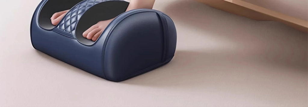 Shiatsu Foot Massager with Heat — 4-Roller Electric Kneading Machine for Deep Foot Relief