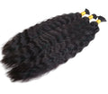 Wet & Wavy Bulk Human Hair for Braiding – Double Drawn Curly No-Weft Hair for Boho Braid