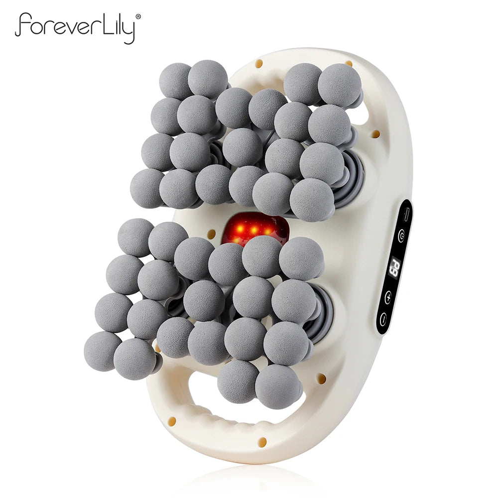42-Head Fascia Gun — High-Frequency Vibration Massage Gun for Back, Waist, Neck & Shoulders