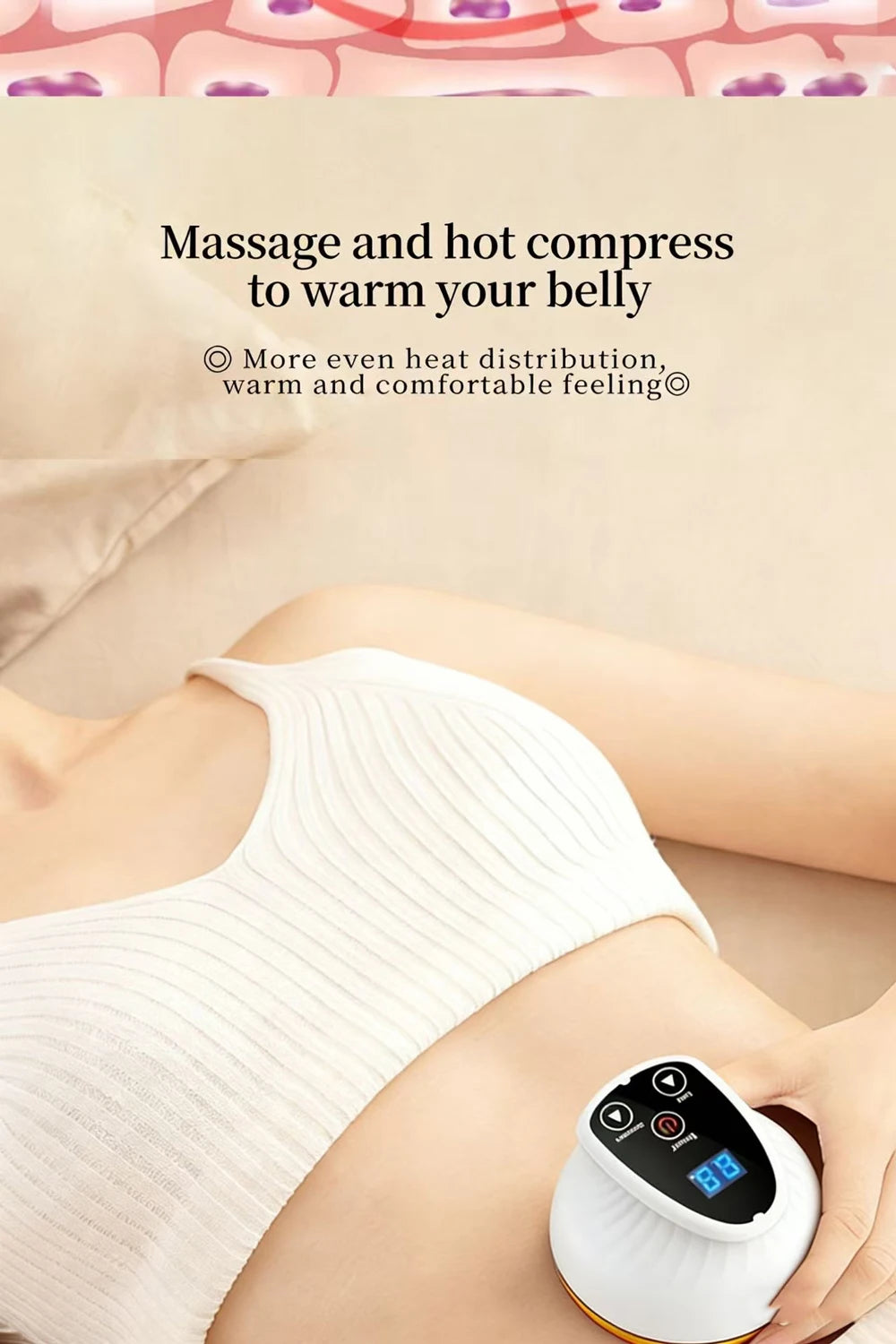 Electric Cupping & Scraping Massager – Heated Suction Anti-Cellulite Body Massager