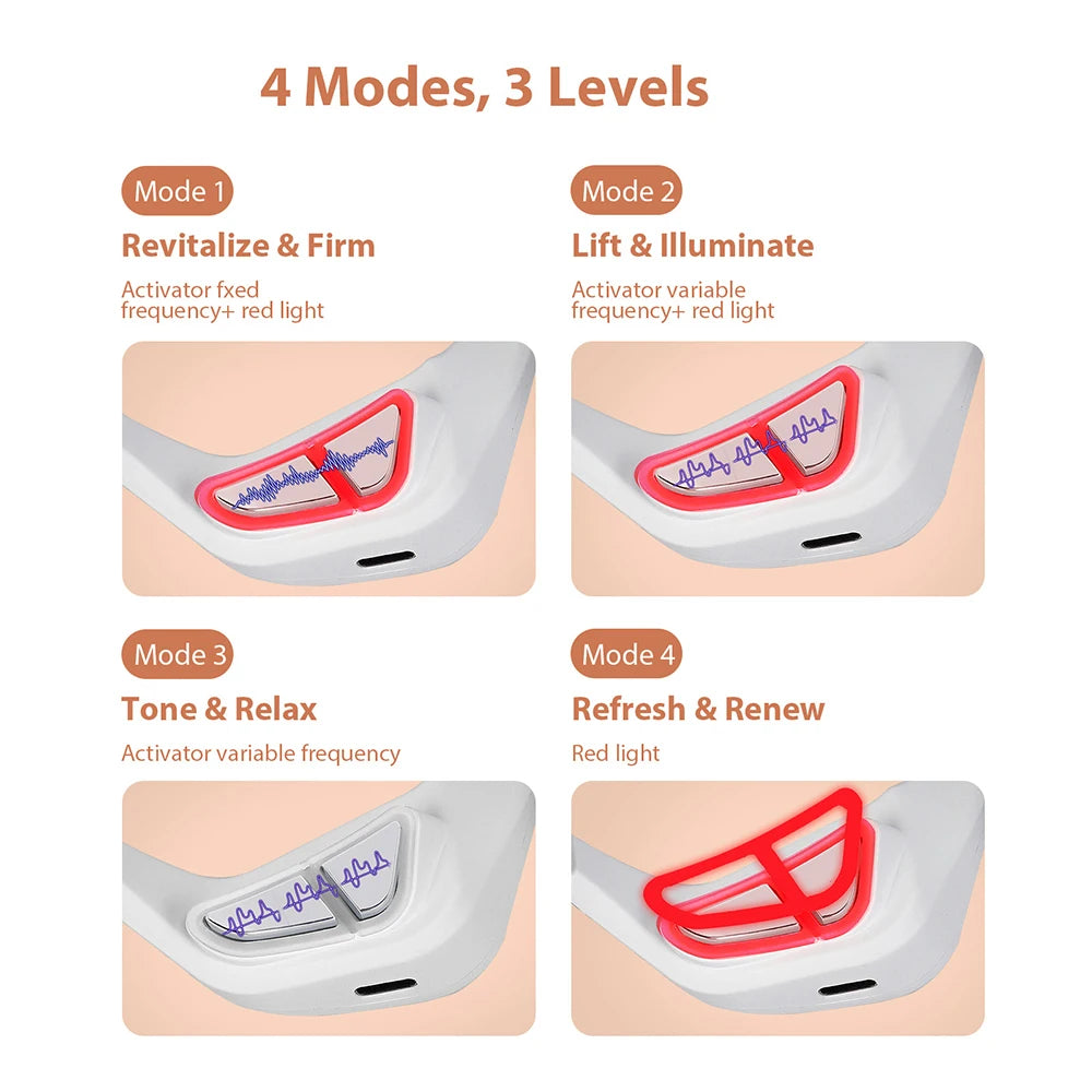 3D Eye Massager — Vibration Relief for Eye Fatigue & Dark Circles