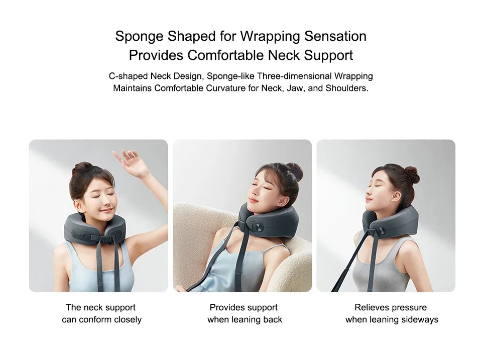 Smart Neck and Shoulder Massager with App Control
