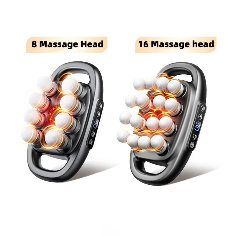 Deep Tissue Percussion Massage Gun Set — 30 Intensities for Back, Shoulders & Legs