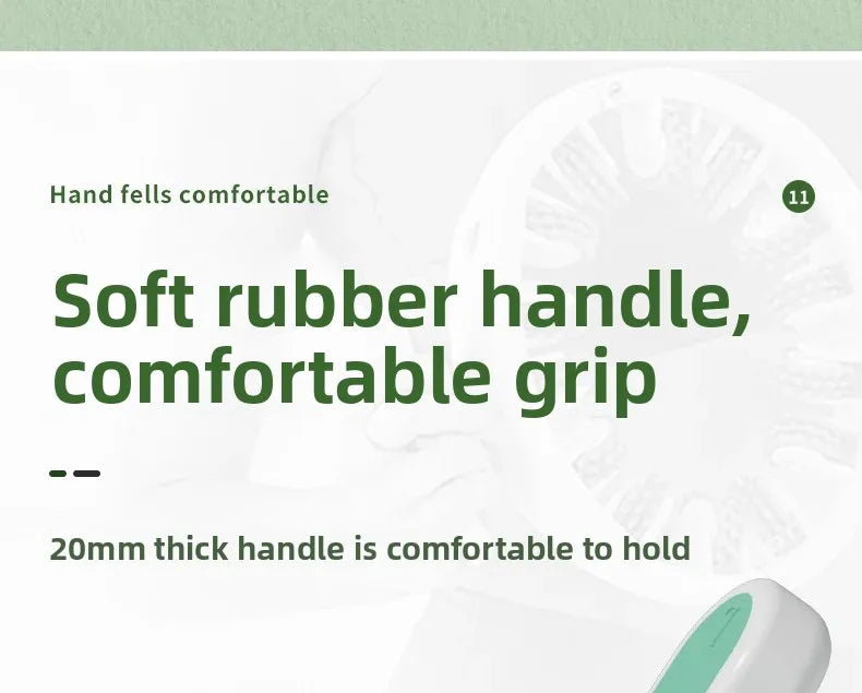 Ring Body Massager with 14 Soft Rubber Rollers