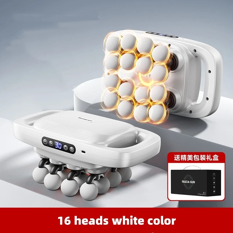 Deep Tissue Percussion Massage Gun Set — 30 Intensities for Back, Shoulders & Legs