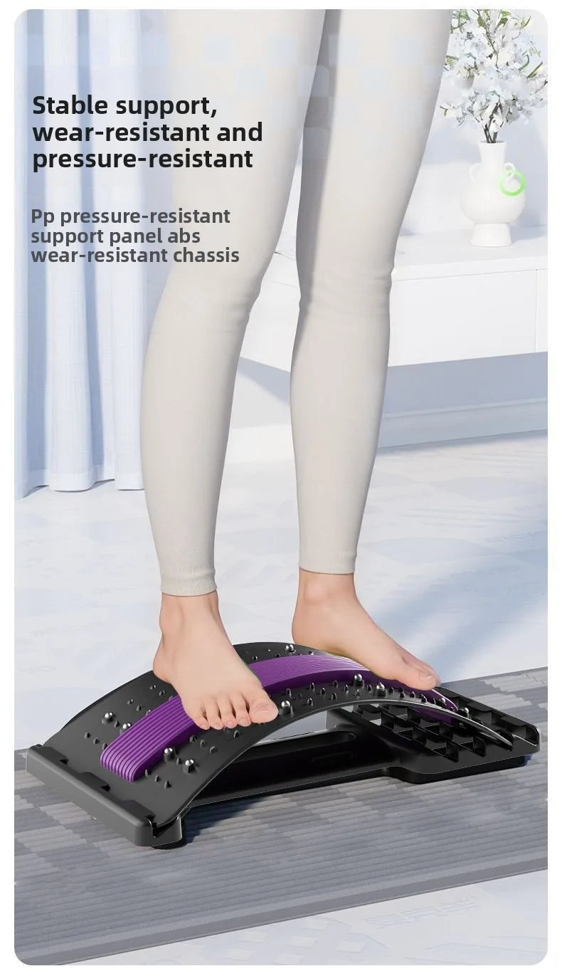 Lumbar Back Stretcher — Spine Decompression & Posture Corrector for Lower Back Pain Relief
