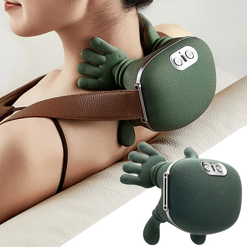 Neck & Shoulder Massager N7 with Heat, 3-Level Kneading