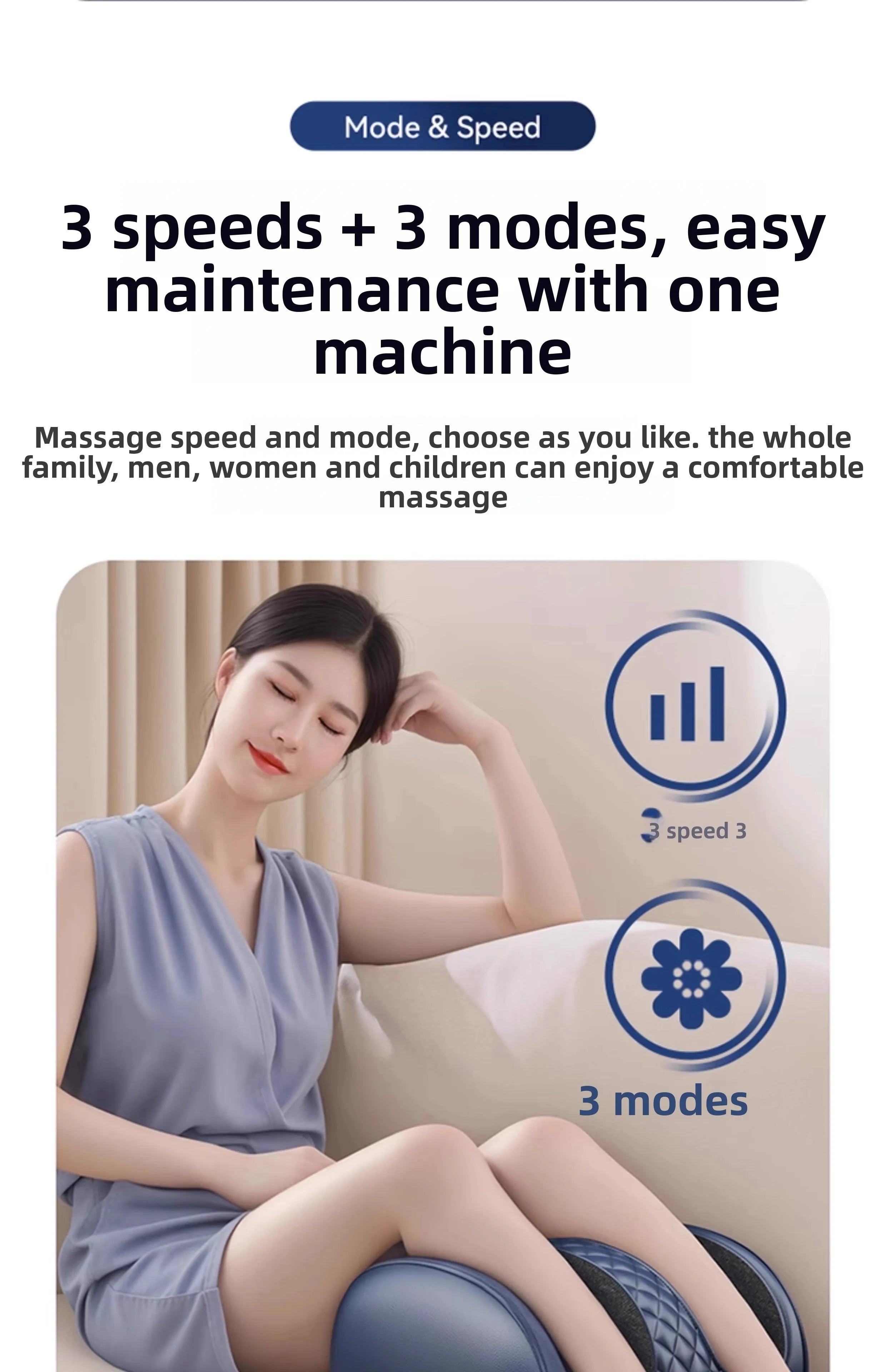 Shiatsu Foot Massager with Heat — 4-Roller Electric Kneading Machine for Deep Foot Relief