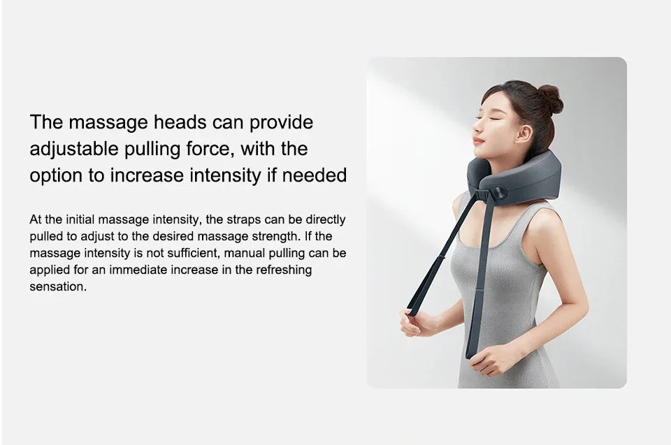 Smart Neck and Shoulder Massager with App Control