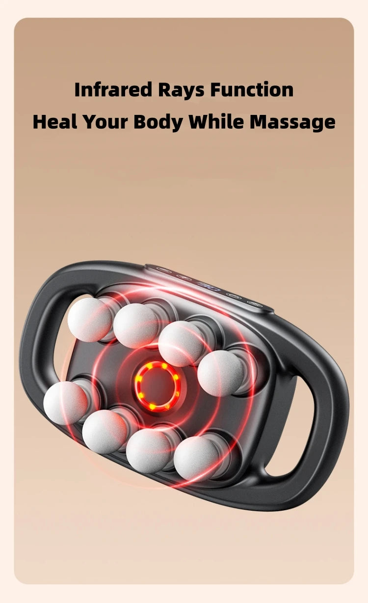 Deep Tissue Percussion Massage Gun Set — 30 Intensities for Back, Shoulders & Legs