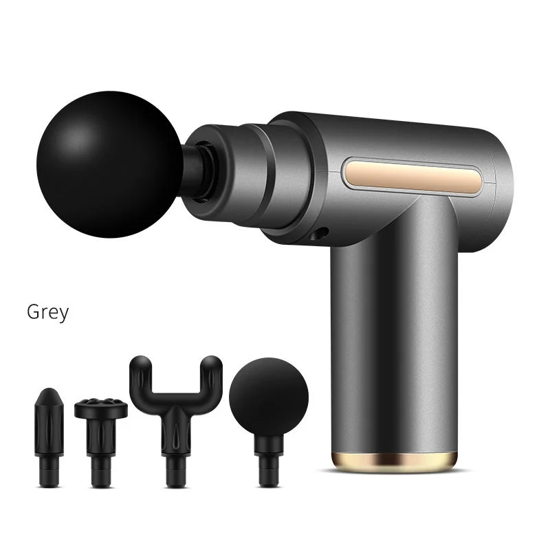 Portable Fascia Gun — Compact Vibration Massage Gun for Body, Neck & Back Muscle Relief