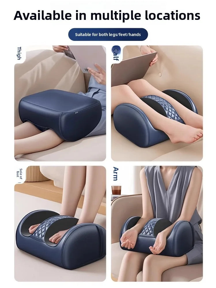 Shiatsu Foot Massager with Heat — 4-Roller Electric Kneading Machine for Deep Foot Relief