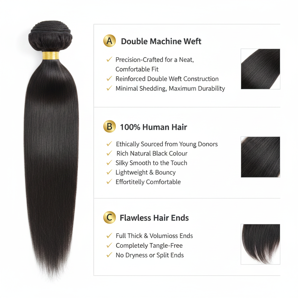 Fixed Premium Hair Infographic