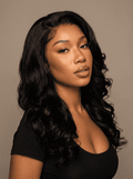 Wavy Curly Layered Bob Wig - Orevio premium editorial photo