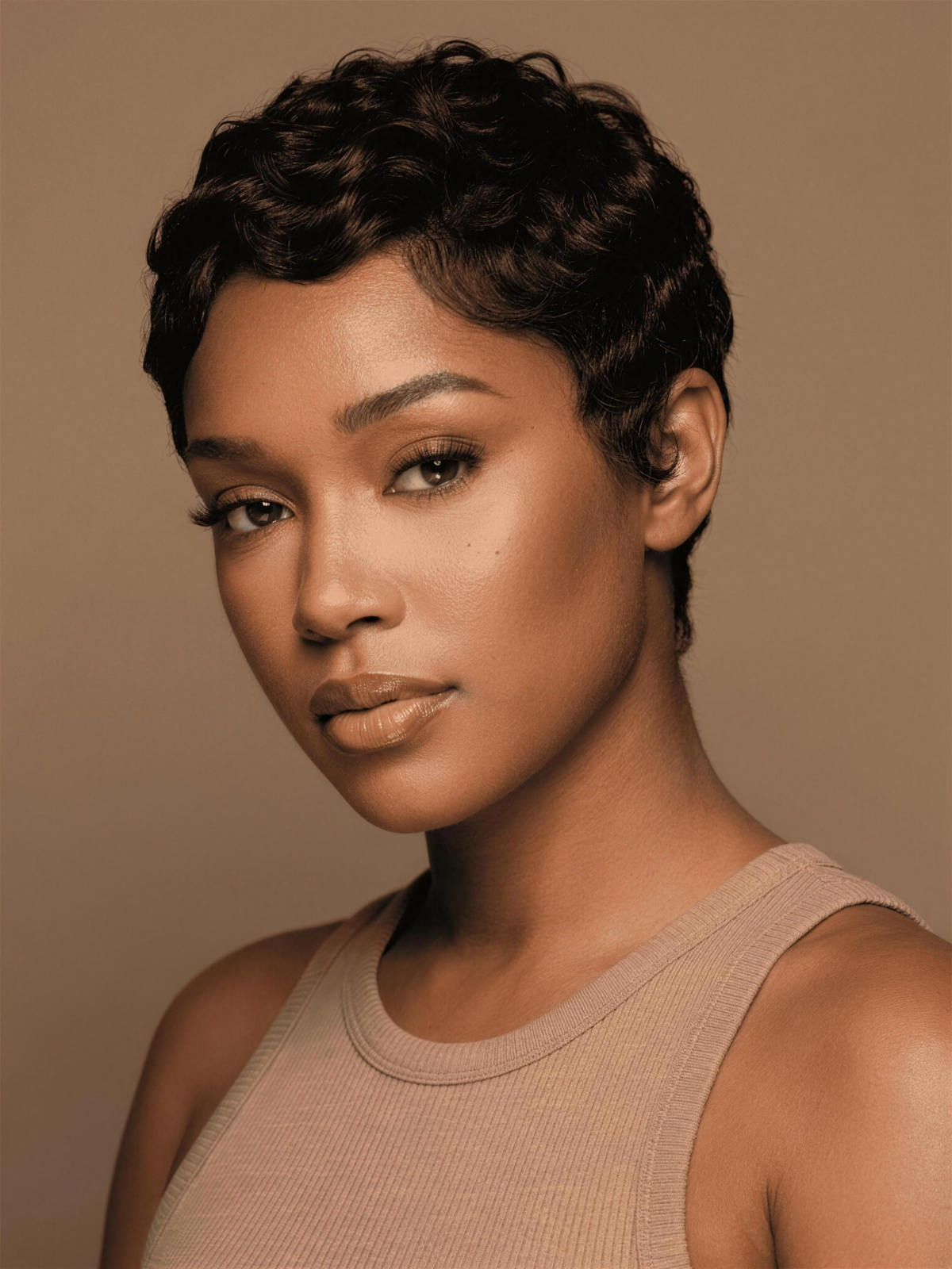 Short Bob Pixie Wig Curly Wave