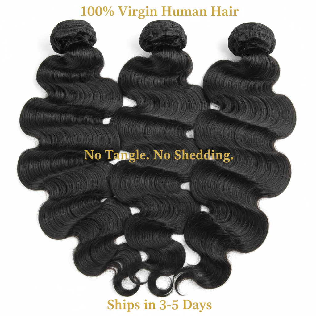 Premium Hair Bundles No Branding